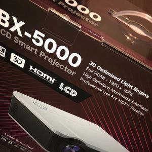 Brixton Optics LCD SmartTV Projector 4K